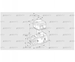 RVS 65/LF03W60E-6 (86060315) Регулирующий клапан Kromschroder