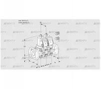 VCS3E50F/50F05NNWSR3/PPPP/PPPP (88103006) Сдвоенный газовый клапан Kromschroder