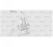 VCG2T40N/40N05NGAVQGR/PPPP/PPPP (88101911) Клапан с регулятором соотношения Kromschroder