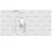 VAV1T-/25N/NQSLAK (88024173) Газовый клапан с регулятором соотношения Kromschroder