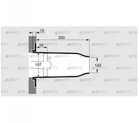 TSC 200B145-300/35-Si-1500 (74924479) Комплект керамического насадка Kromschroder