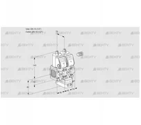 VCG1E15R/15R05FNGEWR/PPPP/PPPP (88106846) Клапан с регулятором соотношения Kromschroder