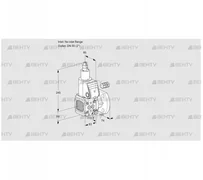 VAS3-/50F/LQ (88006520) Газовый клапан Kromschroder