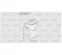 IBG65/40Z05/20-15W3E (88302437) Дроссельная заслонка Kromschroder