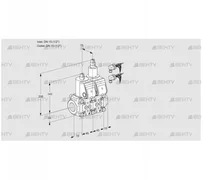 VCS1E15R/15R05NLQR6/PPPP/PPPP (88106481) Сдвоенный газовый клапан Kromschroder