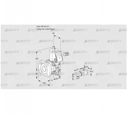 VAS350/-F/NW (88010731) Газовый клапан Kromschroder