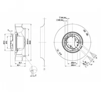 Центробежный вентилятор ebmpapst R3G220RD5303