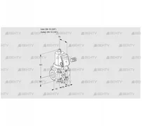 VAS110R/NKGR (88017744) Газовый клапан Kromschroder