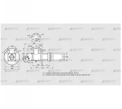 BIC 140HB-50/85-(26)E (84199006) Газовая горелка Kromschroder