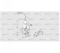 VAS125R/LW (88013127) Газовый клапан Kromschroder