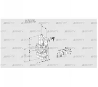 VAD115R/NQ-25B (88030902) Газовый клапан с регулятором давления Kromschroder