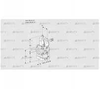 VAD350R/NW-50A (88003669) Газовый клапан с регулятором давления Kromschroder