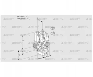 VCD2E40R/40R05FND-25WR3/PPPP/PPPP (88101323) Регулятор давления Kromschroder