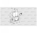 VCS8100F05NLKGLB/PPPP/PPPP (88203707) Сдвоенный газовый клапан Kromschroder