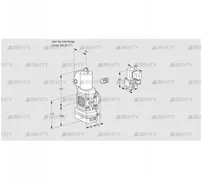 VAV1-/25R/NWSLAK (88012936) Газовый клапан с регулятором соотношения Kromschroder