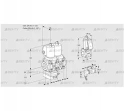 VCD2T40N/40N05D-50NKGL/PPZS/2--2 (88104062) Регулятор давления Kromschroder