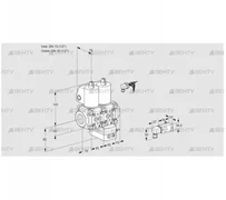 VCG1E15R/15R05NGKQL/MMPP/2--2 (88102992) Клапан с регулятором соотношения Kromschroder