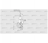 VAS240/-R/LW (88007927) Газовый клапан Kromschroder