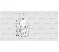 VAS6T65A05NQGLB/PP/MM (88203798) Газовый клапан Kromschroder