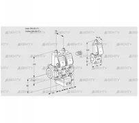 VCG1E25R/25R05NGEWR/PPPP/PPZS (88107407) Клапан с регулятором соотношения Kromschroder