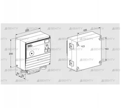 BCU465-3/1LW8GBPAE1 (88613265) Блок управления горением Kromschroder