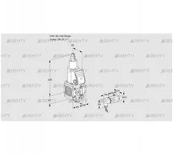 VAS2T-/25N/LQ (88021830) Газовый клапан Kromschroder