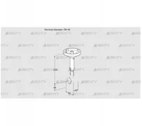 BVH40Z01A (88300156) Дроссельная заслонка Kromschroder