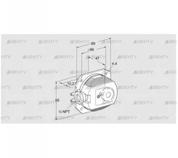 DL 11KTG-1 (84444577) Датчик-реле давления воздуха Kromschroder