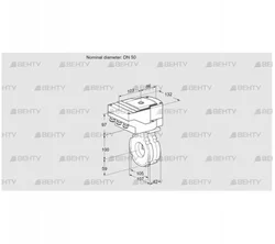 IBG50W05/40A2A (88301358) Дроссельная заслонка Kromschroder