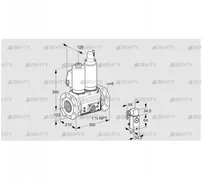 VCS8T100A05NLQSLE/PPVP/3-P4 (88204253) Сдвоенный газовый клапан Kromschroder