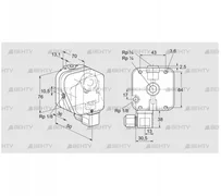 DG 50U-6T (84447353) Датчик-реле давления газа Kromschroder