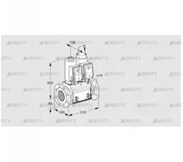 VCS7T80A05NLQSRB/MMMM/PPPP (88204271) Сдвоенный газовый клапан Kromschroder