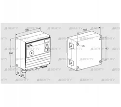 BCU460-3/1LW3GBB1/1 (88614138) Блок управления горением Kromschroder