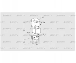 VK 50R10MA93DS2 (85311168) Газовый клапан с приводом Kromschroder