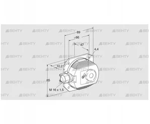 DL 4, 5KG-3 (84444732) Датчик-реле давления воздуха Kromschroder