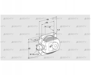 DL 40KG-3 (84444791) Датчик-реле давления воздуха Kromschroder