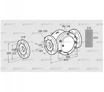 GFK 150F40-3 (81946100) Газовый фильтр Kromschroder