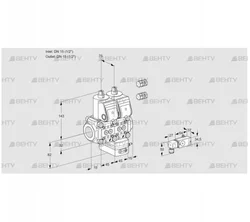 VCD1E15R/15R05ND-50QR3/3-PP/PPPP (88105728) Регулятор давления Kromschroder