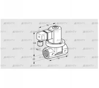 VGP 25R01Q6 (85296201) Запорный газовый клапан Kromschroder