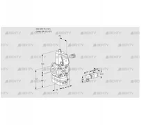 VAD115R/NW-100B (88011113) Газовый клапан с регулятором давления Kromschroder