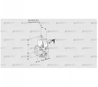 VAS120R/NW (88000570) Газовый клапан Kromschroder