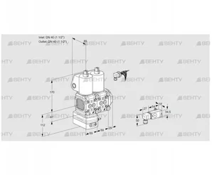 VCD2E40R/40R05FD-25NWL/MMMM/1--4 (88100780) Регулятор давления Kromschroder