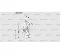 VAD1-/15R/NYGR-50B (88027470) Газовый клапан с регулятором давления Kromschroder