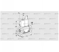 VCS780F05NLWL3B/PPPP/MPPM (88207253) Сдвоенный газовый клапан Kromschroder