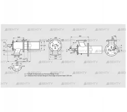 ZIC 200HBL-0/235-(23)D (84277516) Газовая горелка Kromschroder