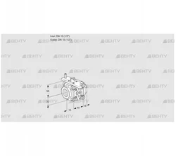 VFC115/15R05-08PPMM (88301849) Регулирующий клапан Kromschroder