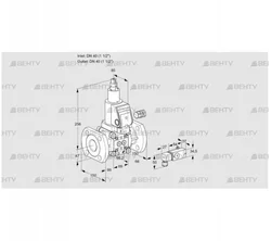 VAS240F/LWSR (88023910) Газовый клапан Kromschroder