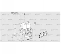 VCG1E20R/20R05NGEWL/PPPP/2--2 (88105188) Клапан с регулятором соотношения Kromschroder