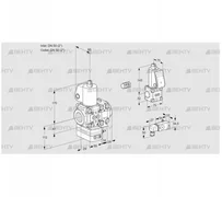 VAG2E50R/50R05GEVWL/BS/-3 (88107764) Газовый клапан с регулятором соотношения Kromschroder