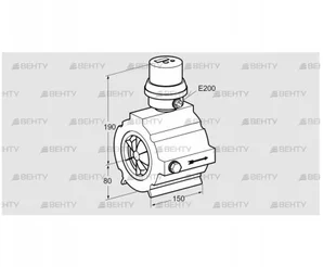 DE 400Z100-160B (03352484) Расходомер Kromschroder